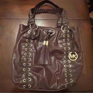 Michael Kors Brown Leather Bag